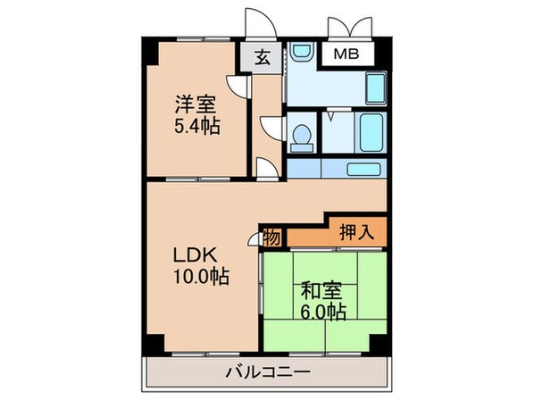 アビタシオン　アールデコの物件間取画像